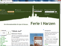 Screenshot: Projekt Ferie i Harzen